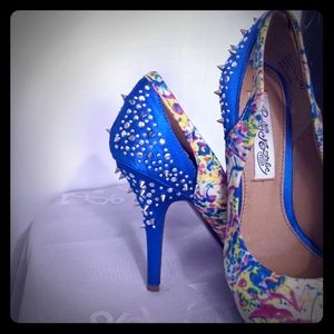 New spiked 6" stilettos